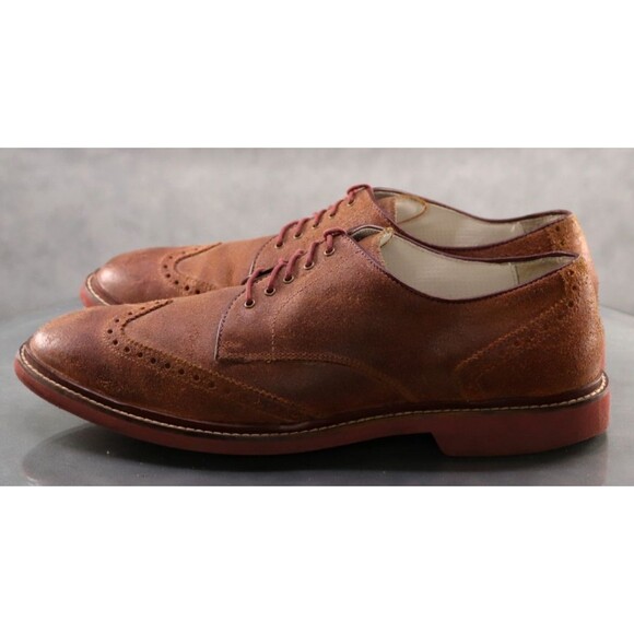 Cole Haan Nik Air Men\'s Wingtip Oxfords Dress Shoes Size 10.5 M Leather C10190 main image 10